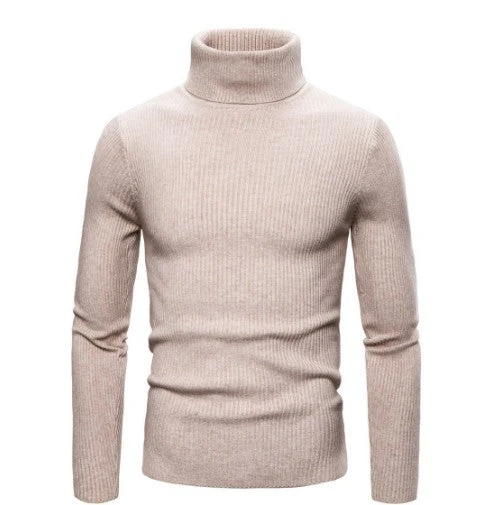 📢60 % DE RÉDUCTION❗Pull fin à col roulé en tricot pour hommes d'hive - Image 8