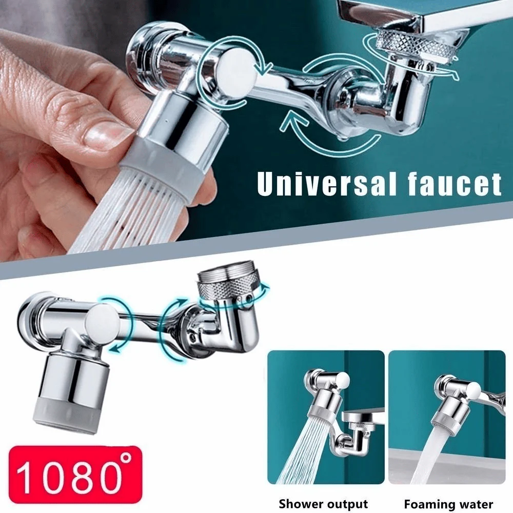 🚰💧Grande promotion à perte 61% de réduction💧Robinet à bras robotique rotatif 1080° (modèle universel) - Image 13