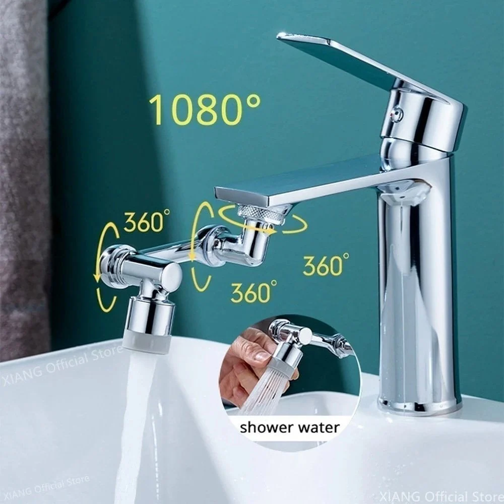 🚰💧Grande promotion à perte 61% de réduction💧Robinet à bras robotique rotatif 1080° (modèle universel) - Image 4
