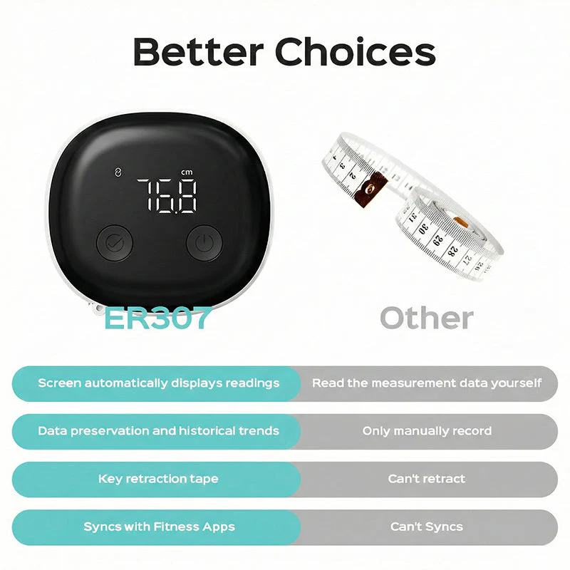 📢📢50 % de réduction !!⏰Ruban à mesurer Bluetooth intelligent avec synchronisation par application - Image 2
