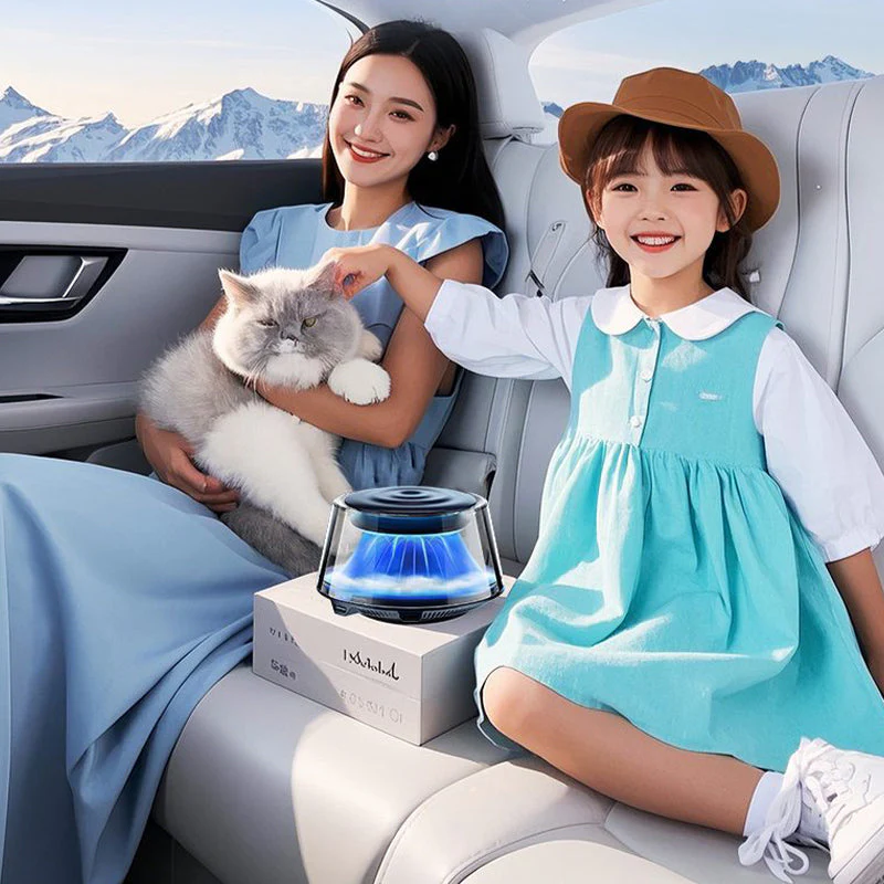 ☁️Diffuseur de voiture Cloud Mist 2025 - Marche/arrêt automatique avec batterie USB-C de 30 jours et 1 recharge = 1 an de fraîcheur - Image 5