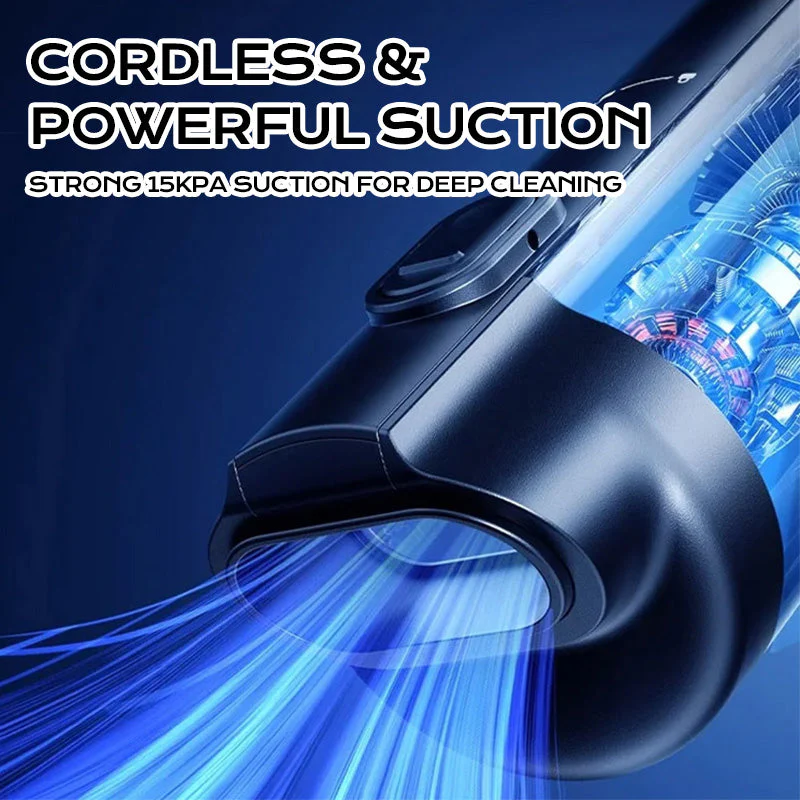 💥Nouveaux produits 2025 en promotion📢📢60% DE RÉDUCTION !!!👉Kit aspirateur à main intelligent 5 en 1 - Image 3