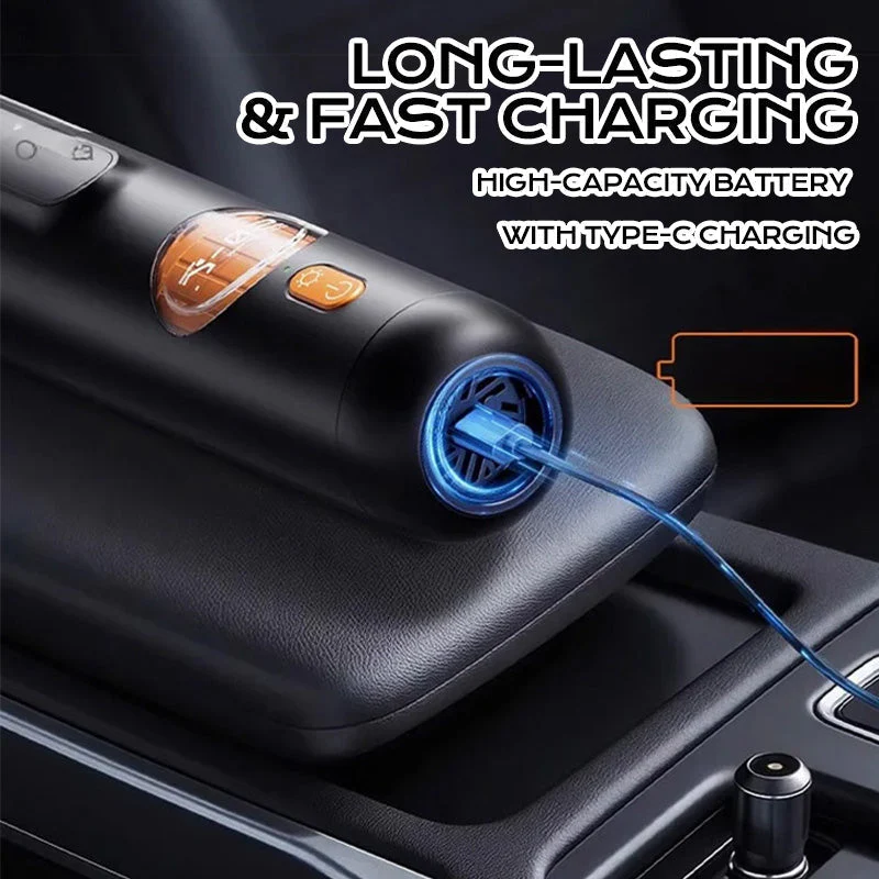 💥Nouveaux produits 2025 en promotion📢📢60% DE RÉDUCTION !!!👉Kit aspirateur à main intelligent 5 en 1 - Image 5