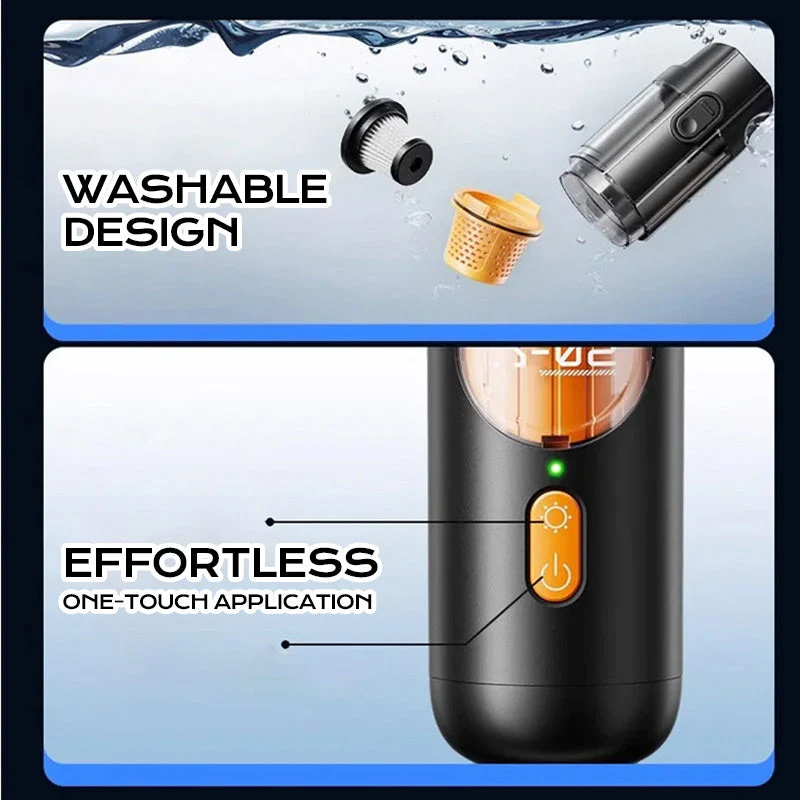 💥Nouveaux produits 2025 en promotion📢📢60% DE RÉDUCTION !!!👉Kit aspirateur à main intelligent 5 en 1 - Image 7