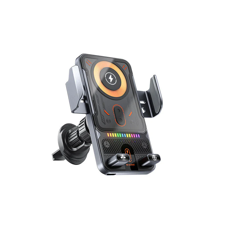 đąđą50 % de rĂ©duction !! â°Support de tĂ©lĂ©phone de voiture intelligent 2 en 1 avec fonction pivotante et chargeur sans fil - Image 10