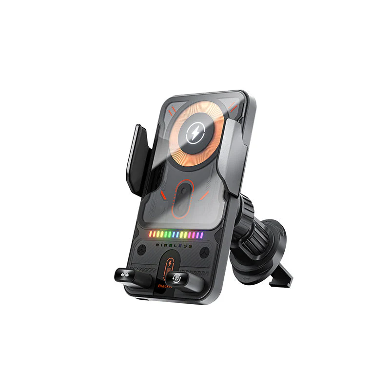 đąđą50 % de rĂ©duction !! â°Support de tĂ©lĂ©phone de voiture intelligent 2 en 1 avec fonction pivotante et chargeur sans fil - Image 2