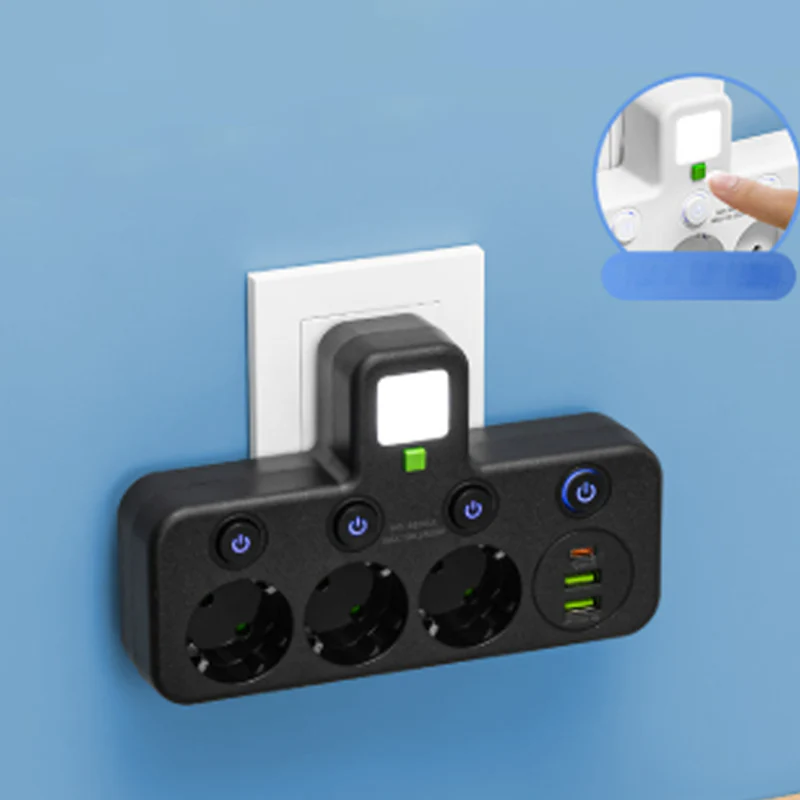 📢📢50 % de réduction !! ⏰Multiprise intelligente avec ports USB - Image 14