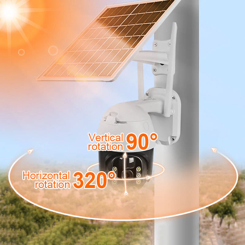 🎥Caméra de surveillance solaire sans fil intelligente 🎁Livraison gratuite - Image 3