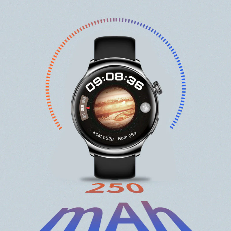 đ50% de rĂ©duction pour une durĂ©e limitĂ©eâMontre intelligente multifonctionnelle ronde pour le sport et la santĂ© - Image 6