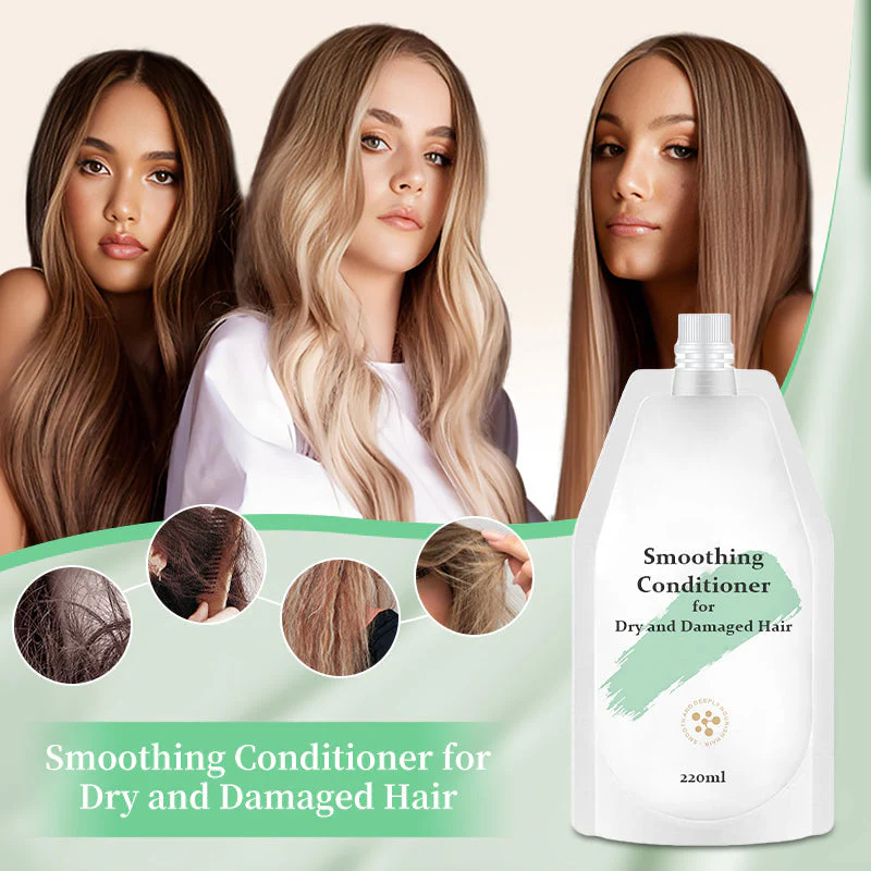 ✨ Profitez de 50% de réduction - revitalisant lissant pour cheveux secs et abîmés