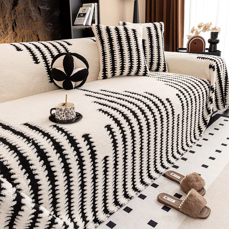 📢📢50% DE RÉDUCTION !!!✨Housse de canapé douce et antidérapante en peluche - Image 10