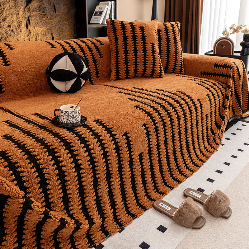 📢📢50% DE RÉDUCTION !!!✨Housse de canapé douce et antidérapante en peluche - Image 12