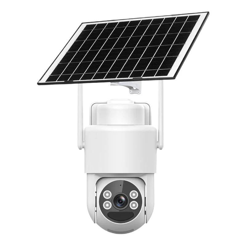 Caméra de sécurité sans fil à énergie solaire avec alarme - Image 2