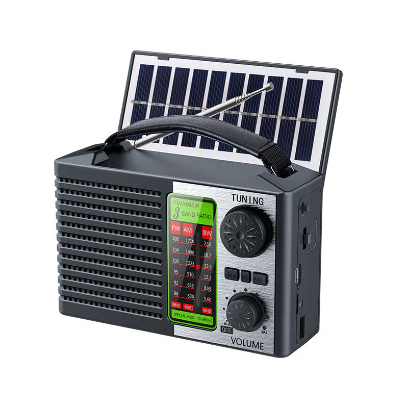 📢📢60 % DE RÉDUCTION !!! ✨Radio d'urgence à énergie solaire avec lampe torche - Image 9