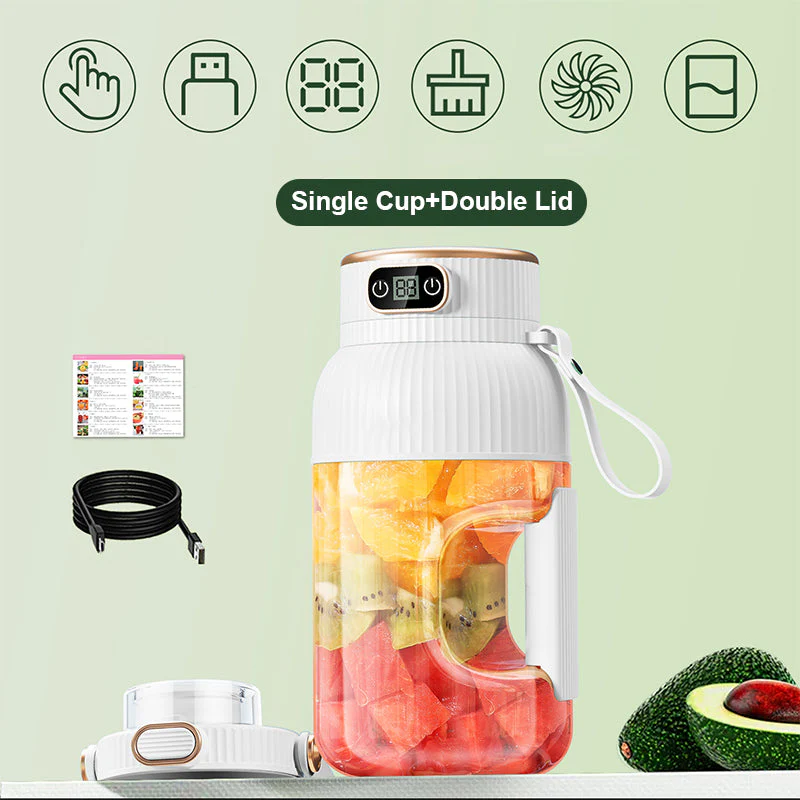 💥 Sommer chaud à vendre &Demi - prix à durée limitée❄️ Tasse de presse à jus portable multifonctionnelle avec affichage numérique - Image 12