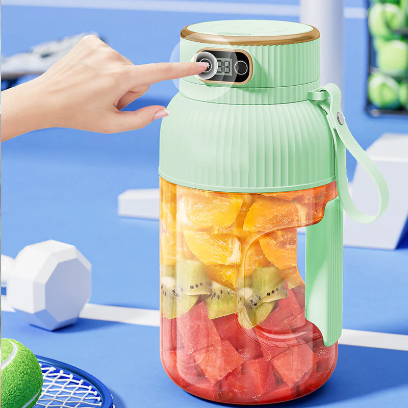 💥 Sommer chaud à vendre &Demi - prix à durée limitée❄️ Tasse de presse à jus portable multifonctionnelle avec affichage numérique - Image 2