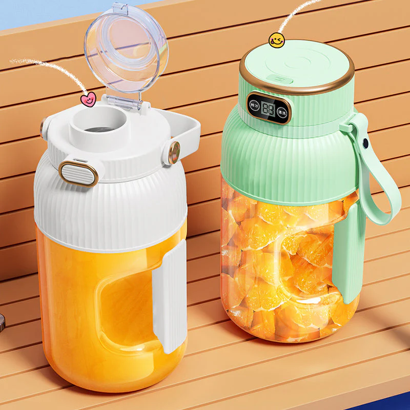 💥 Sommer chaud à vendre &Demi - prix à durée limitée❄️ Tasse de presse à jus portable multifonctionnelle avec affichage numérique - Image 3