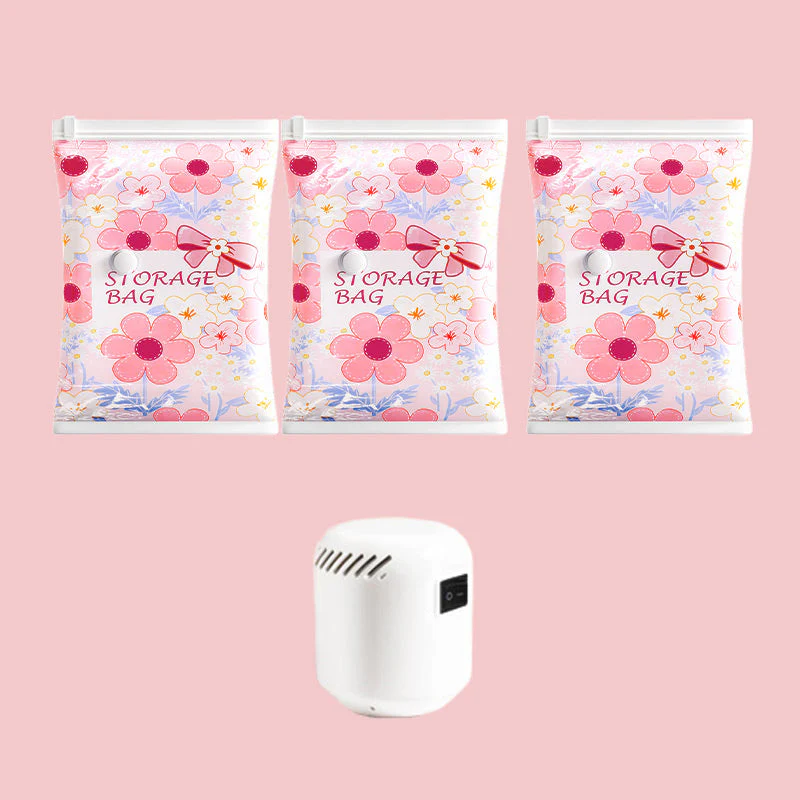 📢Dernier jour de soldes⏰ Sacs de Rangement Sous Vide - Économise 80% d'Espace, Imperméables et Réutilisables pour Voyage/Maison ✨🧳 - Image 11