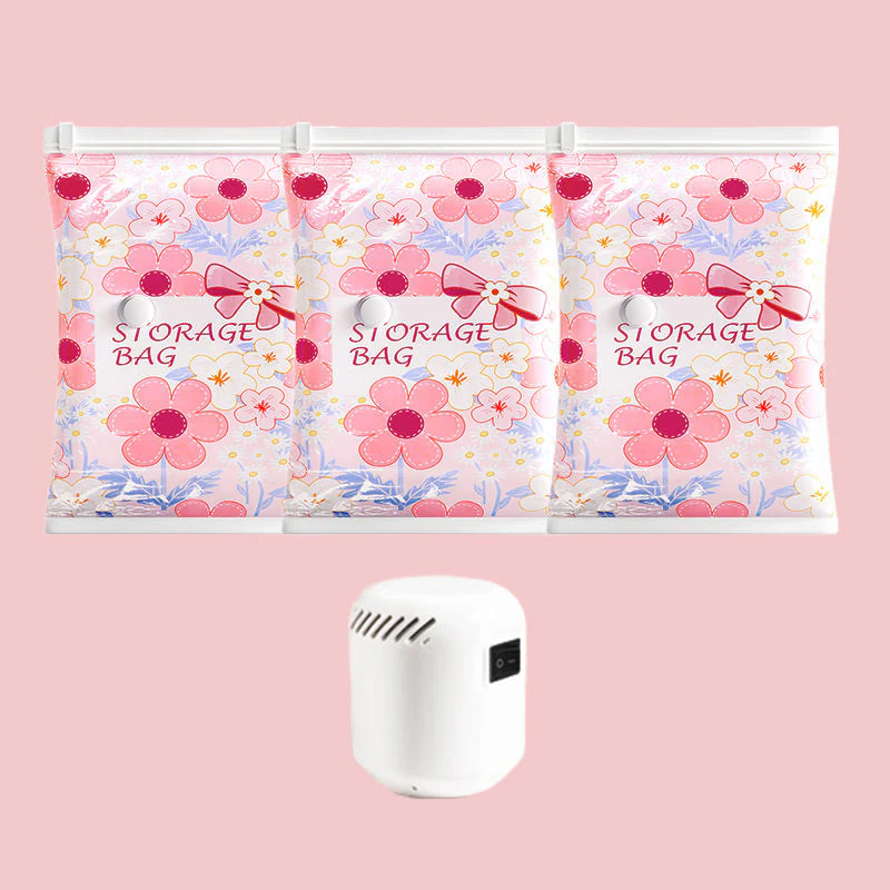 📢Dernier jour de soldes⏰ Sacs de Rangement Sous Vide - Économise 80% d'Espace, Imperméables et Réutilisables pour Voyage/Maison ✨🧳 - Image 13