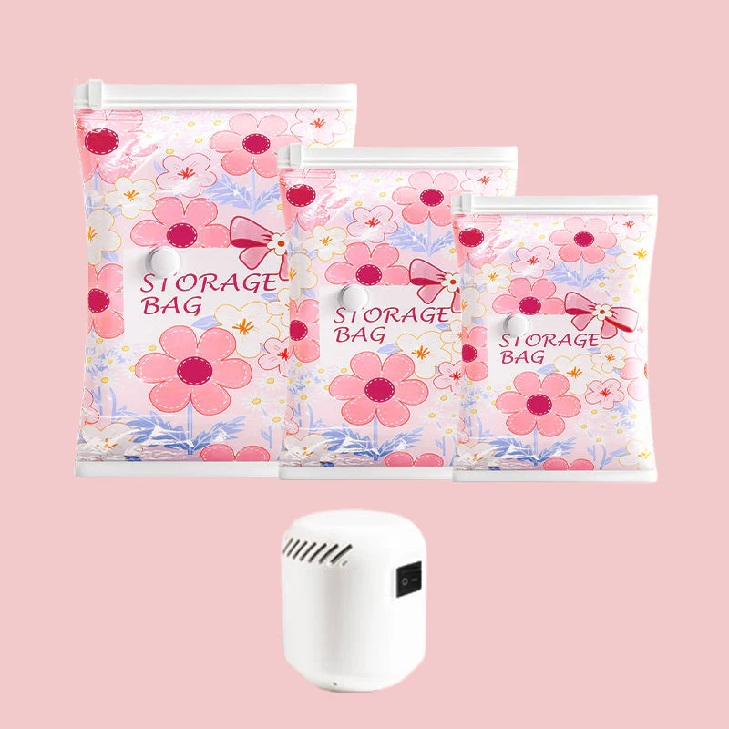 📢Dernier jour de soldes⏰ Sacs de Rangement Sous Vide - Économise 80% d'Espace, Imperméables et Réutilisables pour Voyage/Maison ✨🧳 - Image 9
