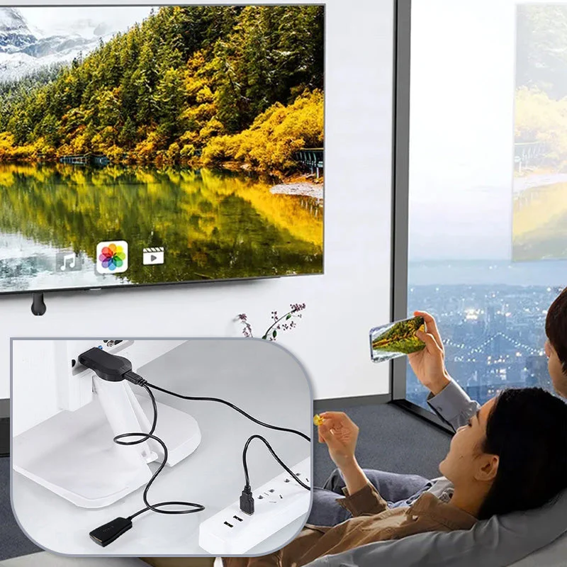 📢📢 60% DE RÉDUCTION ! ✨Adaptateur d'affichage WiFi pour partage d'écran sans fil HDMI - Image 4