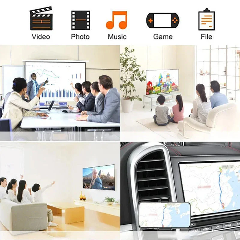 📢📢 60% DE RÉDUCTION ! ✨Adaptateur d'affichage WiFi pour partage d'écran sans fil HDMI - Image 6
