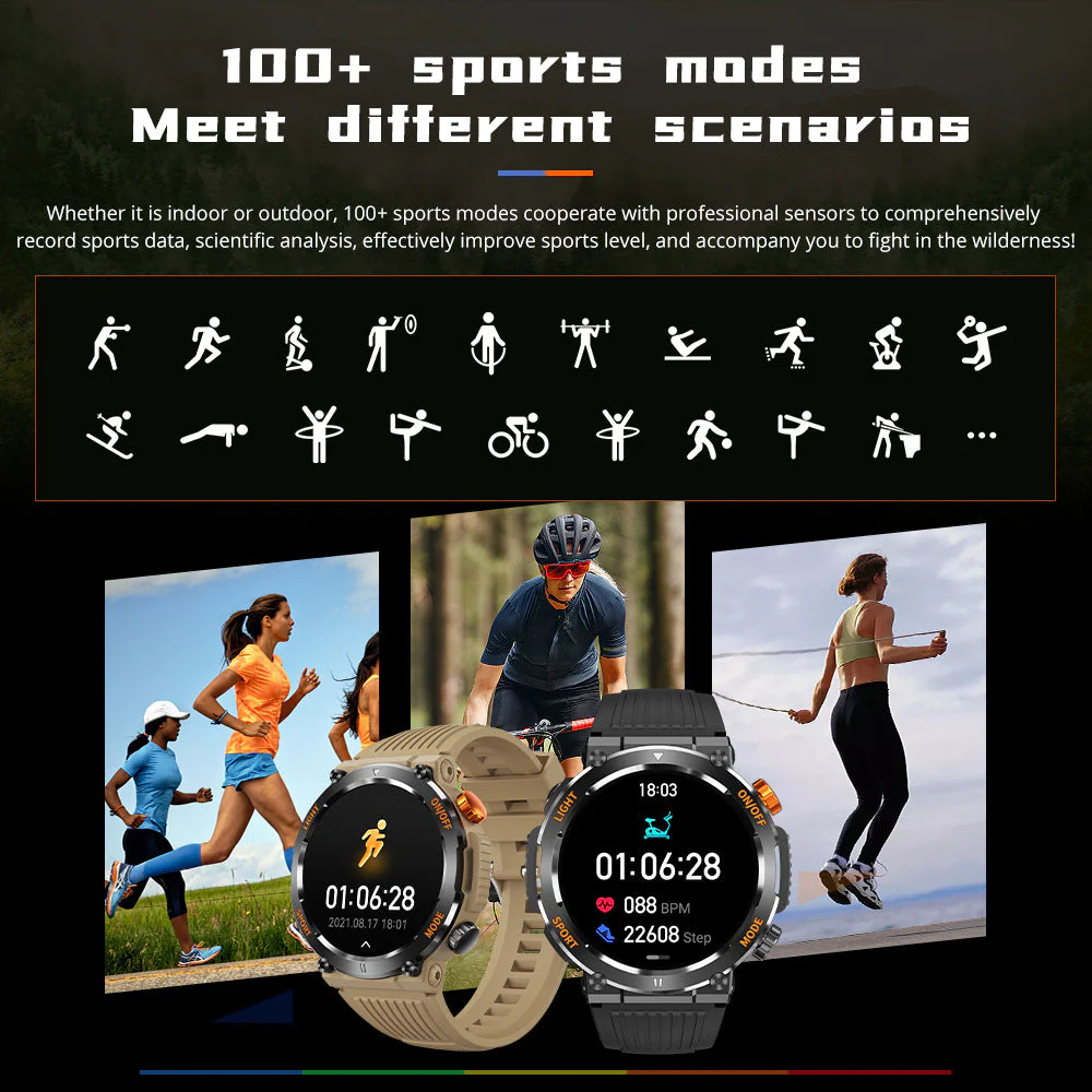 📢📢70 %  DE RÉDUCTION !! ⏰Montre étanche pour le sport et les activités de plein air - Image 3