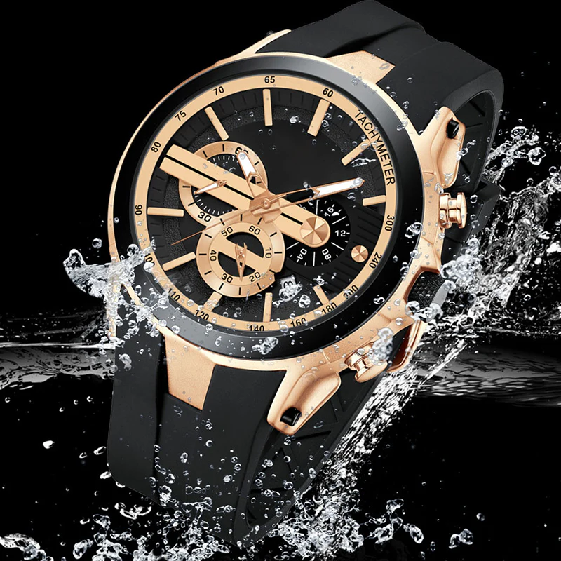🛍️ Temps limité 70% 💎 Montre sportive élégante avec écran lumineux, bracelet en silicone et design imperméable ✨