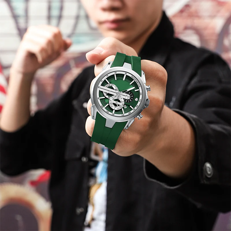 🛍️ Temps limité 70% 💎 Montre sportive élégante avec écran lumineux, bracelet en silicone et design imperméable ✨ - Image 2