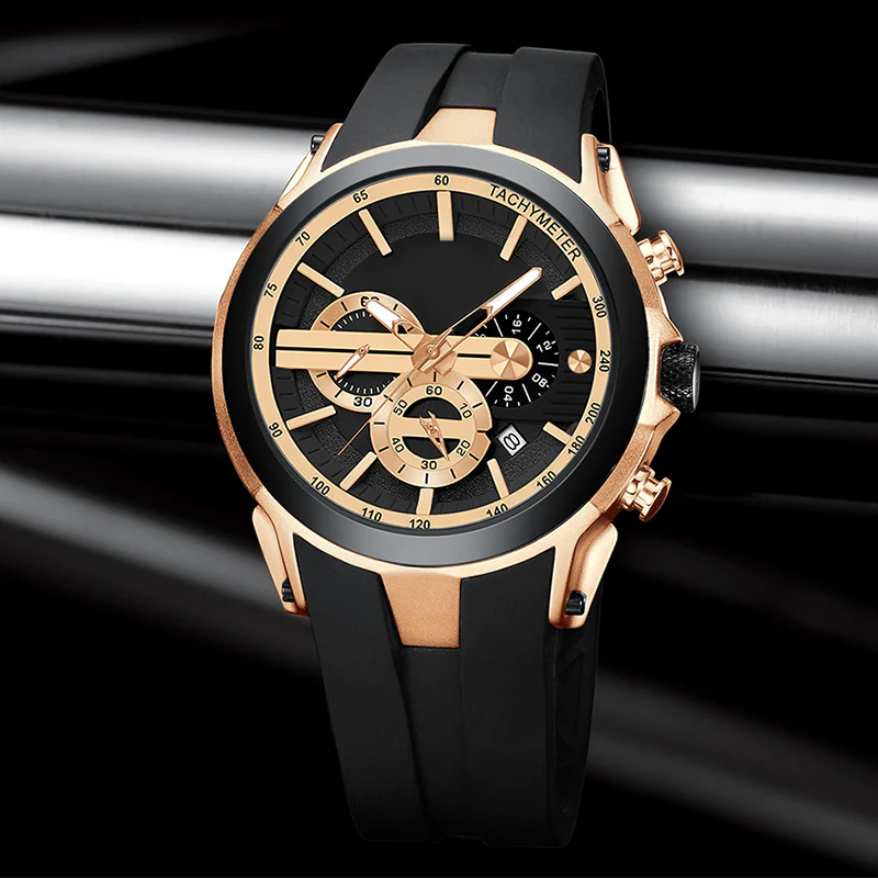 🛍️ Temps limité 70% 💎 Montre sportive élégante avec écran lumineux, bracelet en silicone et design imperméable ✨ - Image 5