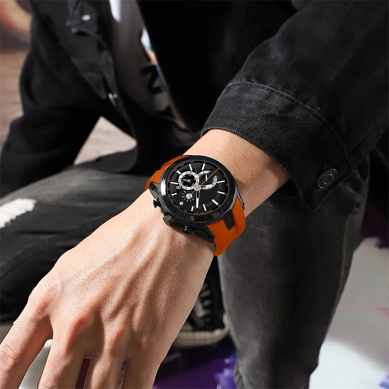 🛍️ Temps limité 70% 💎 Montre sportive élégante avec écran lumineux, bracelet en silicone et design imperméable ✨ - Image 6