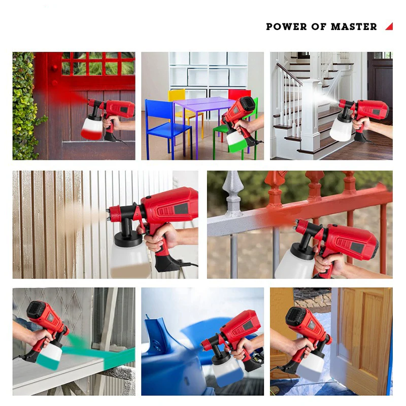 ✈️livraison gratuite⏰Pulvérisateur de peinture électrique portable à haute puissance - Image 7