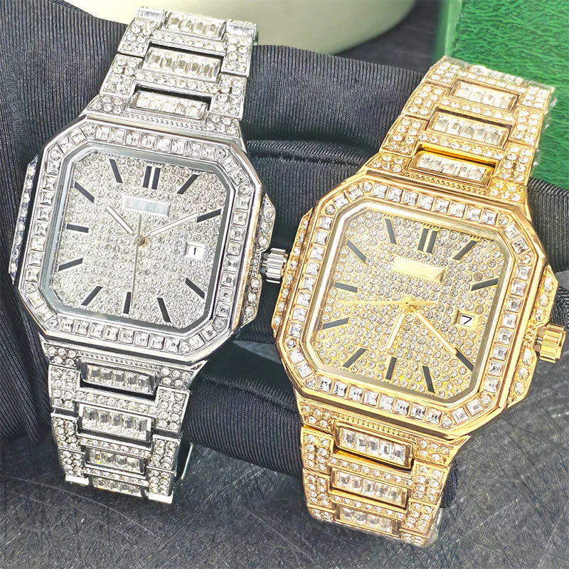 đąđą50% de rĂ©duction ! â°â€ïžMeilleur cadeauâ€ïžMontre carrĂ©e en strass - Image 2