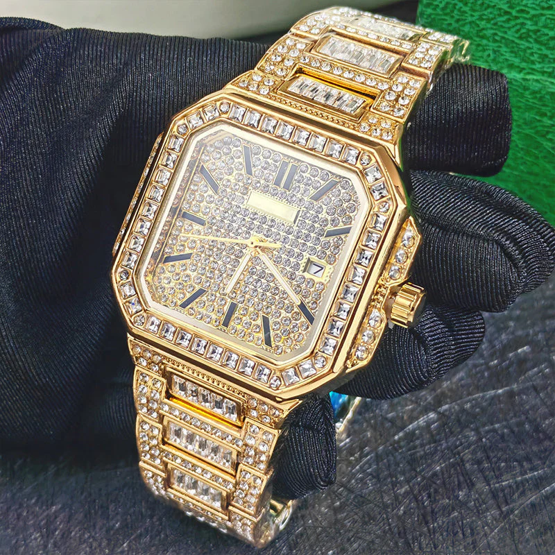 đąđą50% de rĂ©duction ! â°â€ïžMeilleur cadeauâ€ïžMontre carrĂ©e en strass - Image 5