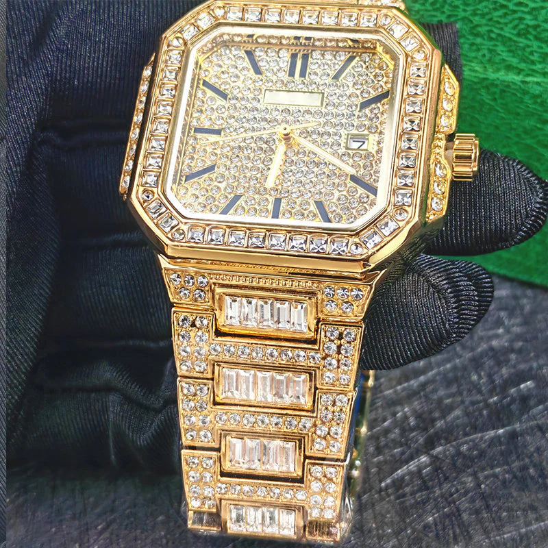 đąđą50% de rĂ©duction ! â°â€ïžMeilleur cadeauâ€ïžMontre carrĂ©e en strass - Image 6
