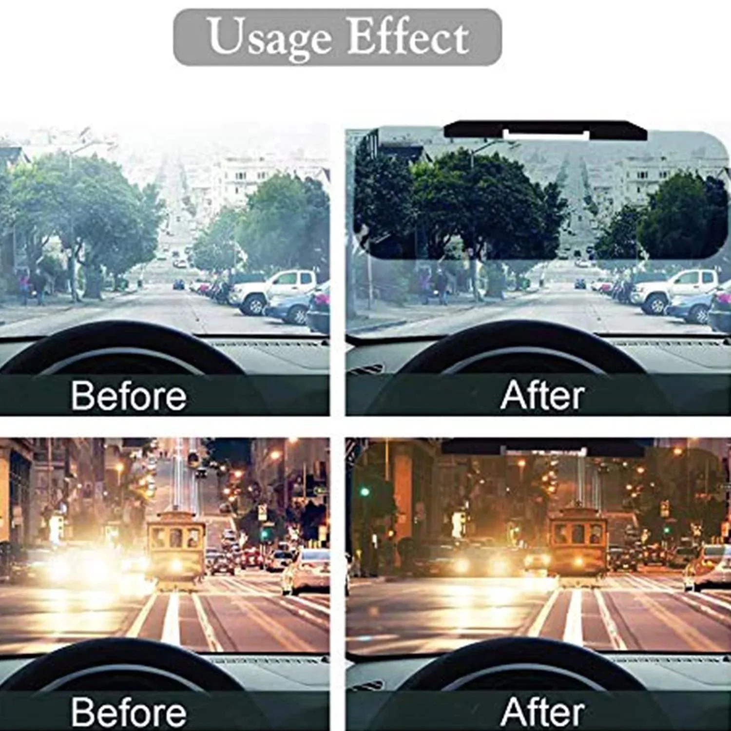 📢📢50 % de réduction !! ⏰Plaque anti-éblouissement pour les yeux de l'automobile - Image 2