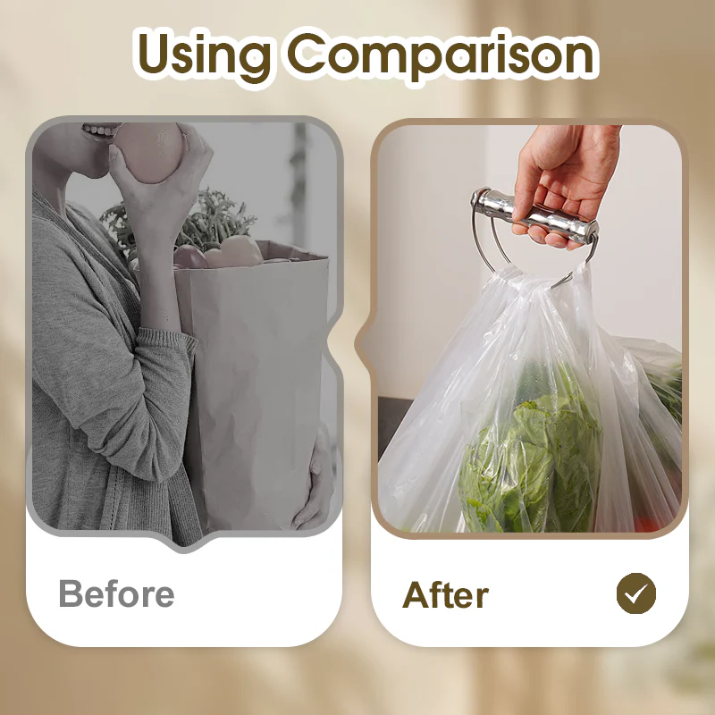 Pince à provisions en acier inoxydable pour faire les courses📢📢3 dernières heures : Grande vente⏰⏰ - Image 7