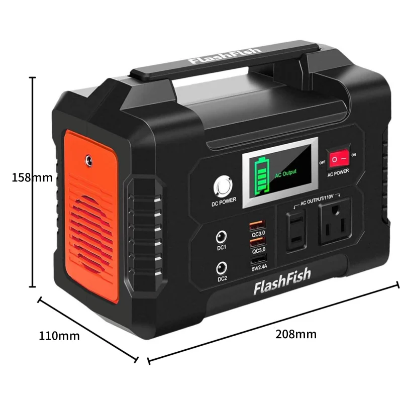 💥🏆🔋Offres à moitié prix🔋Station d'alimentation portable 200 W avec écran - Image 11