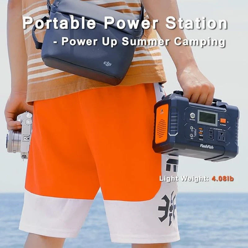 💥🏆🔋Offres à moitié prix🔋Station d'alimentation portable 200 W avec écran - Image 3