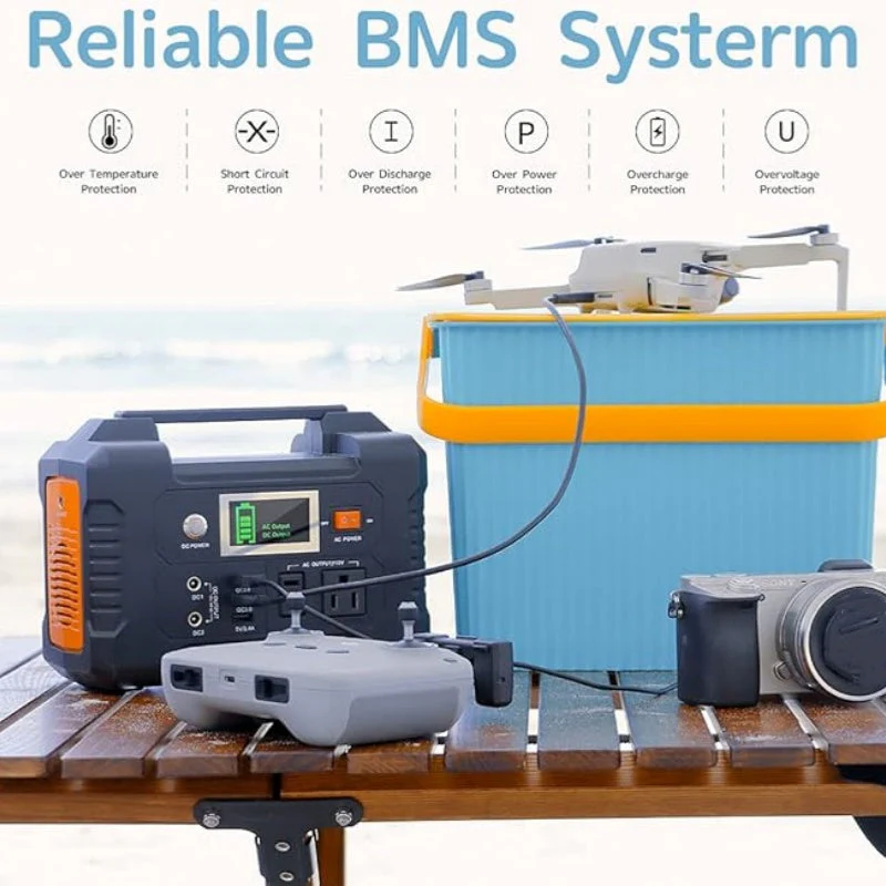 💥🏆🔋Offres à moitié prix🔋Station d'alimentation portable 200 W avec écran - Image 9