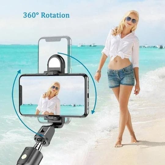 📢📢60 % de réduction !! ⏰2026 Nouveau bâton à selfie Bluetooth sans fil 6 en 1 - Image 3