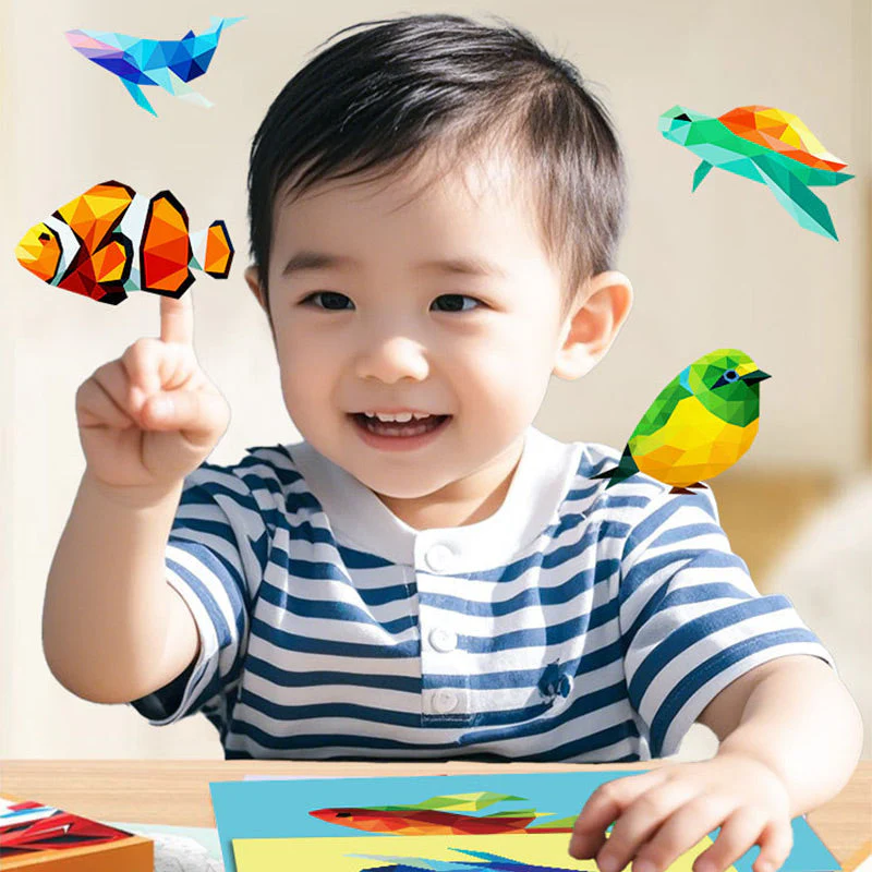 Sticker Puzzle Books Set for Kids - Image 3