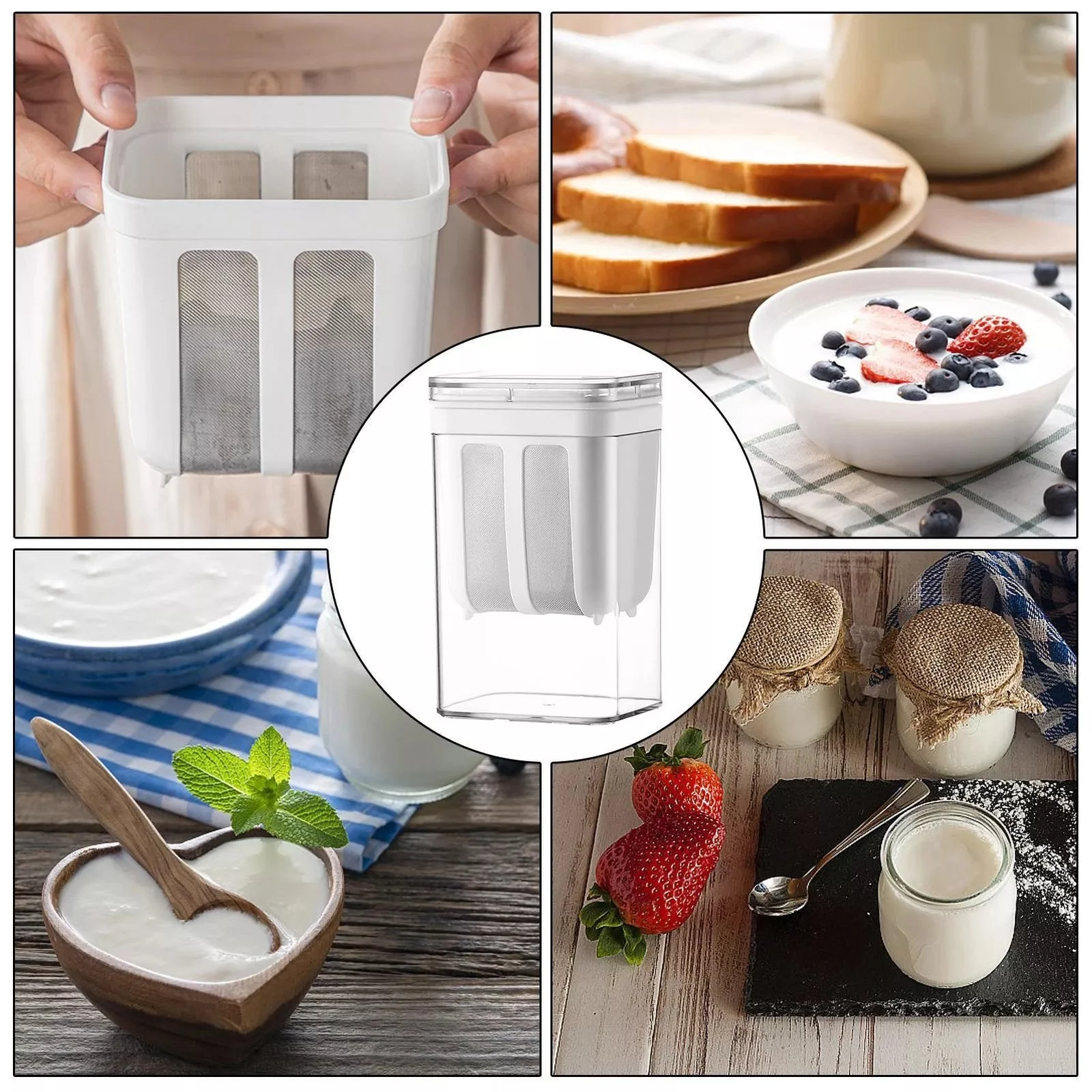 🥛Summer Hot Sale 49% OFF🔥Greek Yogurt Strainer - Image 2
