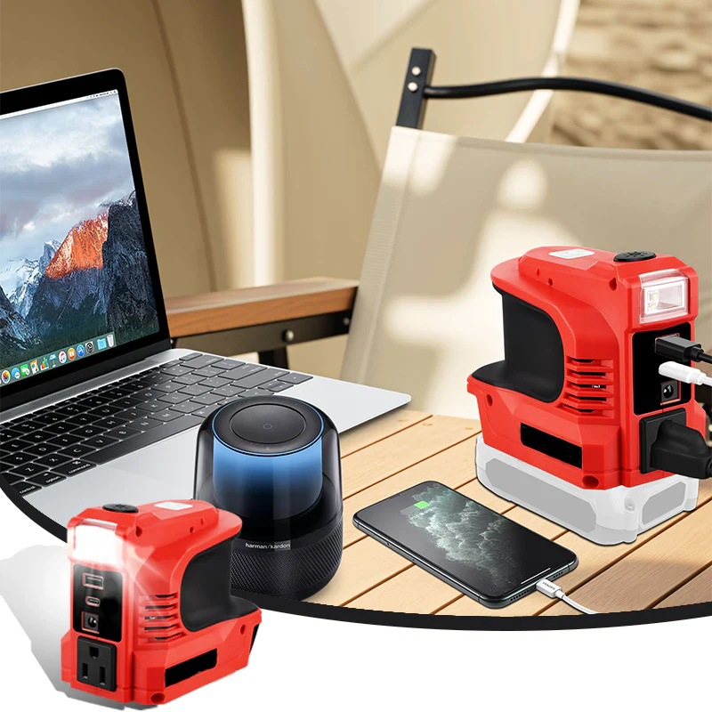 đăSmart PowerbankăMini convertisseur DC/AC - 220W powerbank portable ! ⥠Convient pour les voitures, les camping-cars, l'utilisation en extĂ©rieur et les maisons d'Ă©tĂ©
