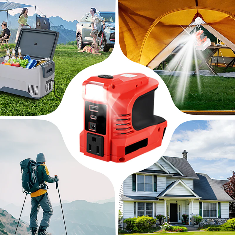 đăSmart PowerbankăMini convertisseur DC/AC - 220W powerbank portable ! ⥠Convient pour les voitures, les camping-cars, l'utilisation en extĂ©rieur et les maisons d'Ă©tĂ© - Image 7