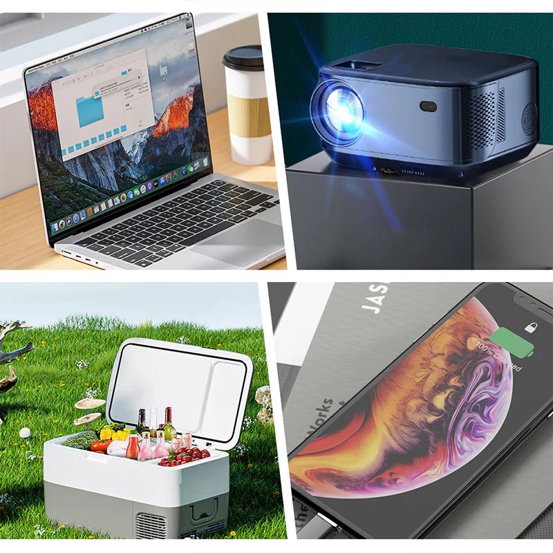 đăSmart PowerbankăMini convertisseur DC/AC - 220W powerbank portable ! ⥠Convient pour les voitures, les camping-cars, l'utilisation en extĂ©rieur et les maisons d'Ă©tĂ© - Image 8