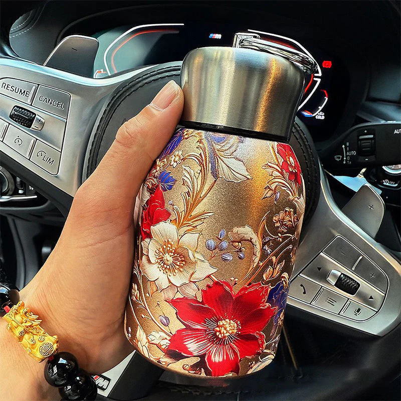 🔥 Bouteille d'eau chaude élégante et portable 🎒   Gardez vos boissons froides et chaudes et profitez de boissons fraîches partout! - Image 10