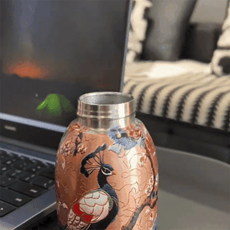 🔥 Bouteille d'eau chaude élégante et portable 🎒   Gardez vos boissons froides et chaudes et profitez de boissons fraîches partout! - Image 2
