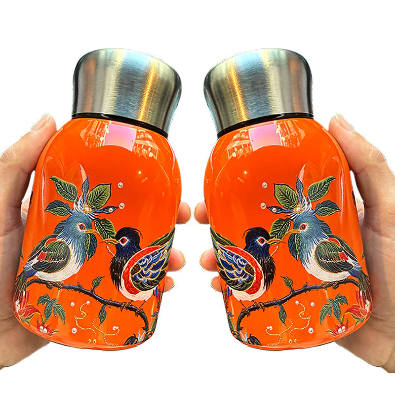 🔥 Bouteille d'eau chaude élégante et portable 🎒   Gardez vos boissons froides et chaudes et profitez de boissons fraîches partout! - Image 30