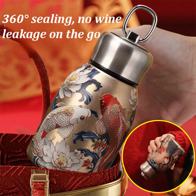 🔥 Bouteille d'eau chaude élégante et portable 🎒   Gardez vos boissons froides et chaudes et profitez de boissons fraîches partout! - Image 5